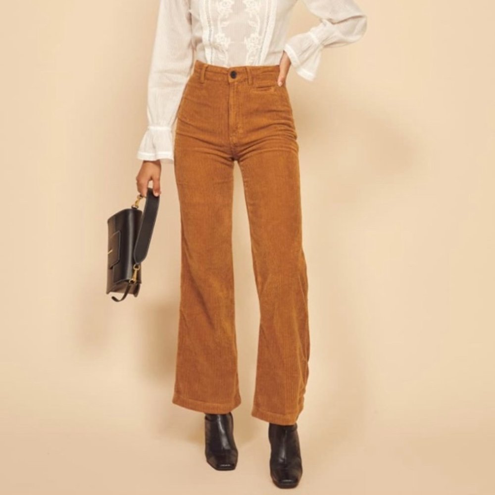 Reformation corduroy pant